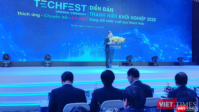 Bộ trưởng Bộ KH&CN Huỳnh Thành Đạt phát biểu tại Lễ khai mạc. Bộ trưởng Bộ KH&CN Huỳnh Thành Đạt phát biểu tại Lễ khai mạc.