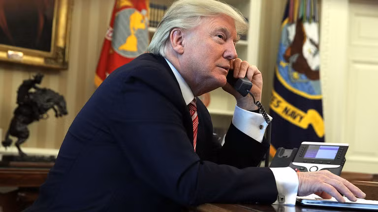 Tổng thống Mỹ Donald Trump đã có cuộc điện đàm với lãnh đạo Đan Mạch về vấn đề Greenland. Ảnh: Getty.