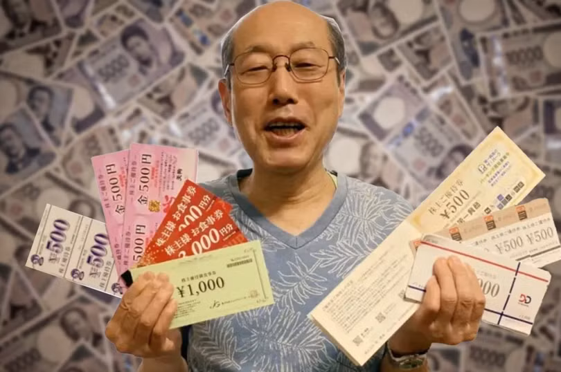 Một người đàn ông lớn tuổi ở Nhật Bản được mệnh danh là “Thánh săn đồ miễn phí” vì thích những ưu đãi miễn phí và phiếu giảm giá. Ảnh: SCMP.