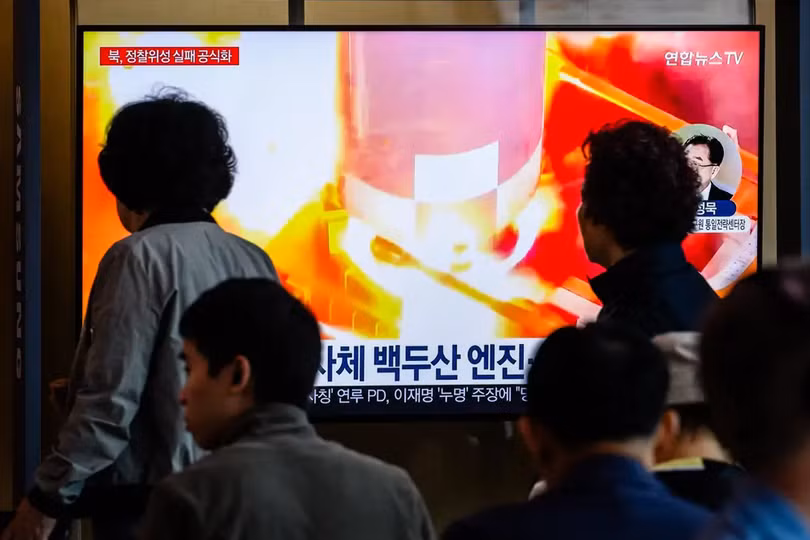 Triều Tiên nhiều lần thử nghiệm phóng vệ tinh lên vũ trụ. Ảnh: AFP.