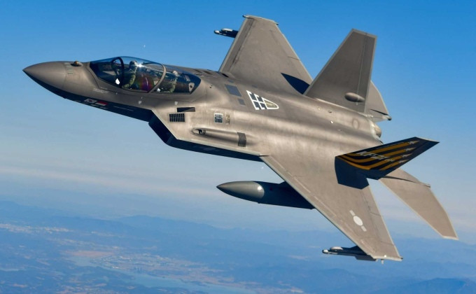 Nguyên mẫu máy bay chiến đấu KF-21 của Hàn Quốc. Ảnh: MW.