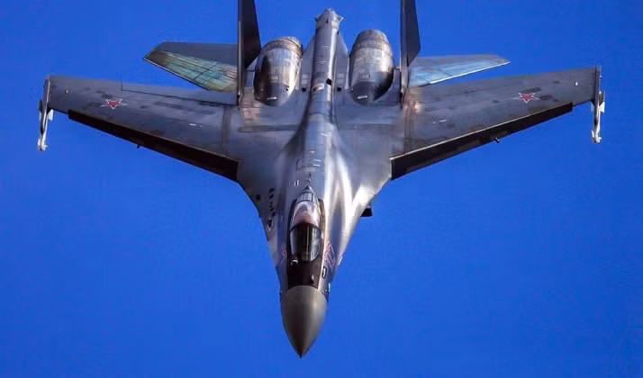 Chiến đấu cơ Su-35 của Nga. Ảnh: MW.