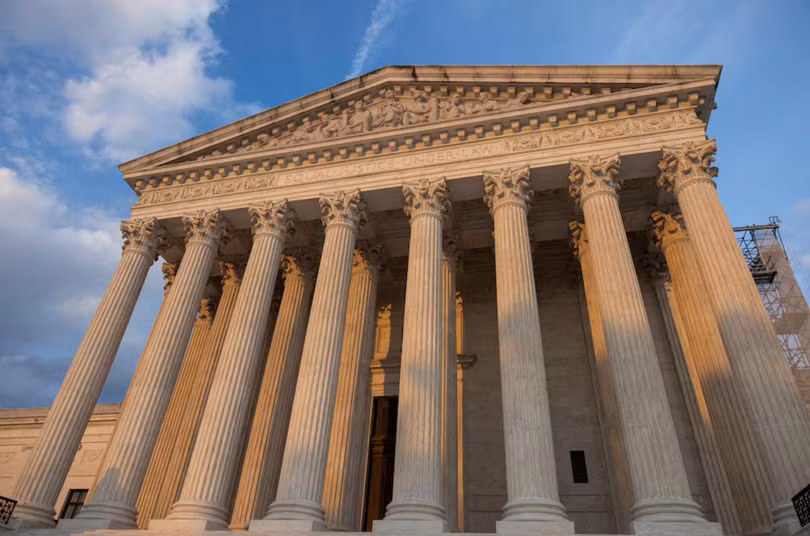 Quang cảnh Tòa án Tối cao Mỹ tại Washington, Mỹ ngày 19/7/2024. Ảnh: Reuters.