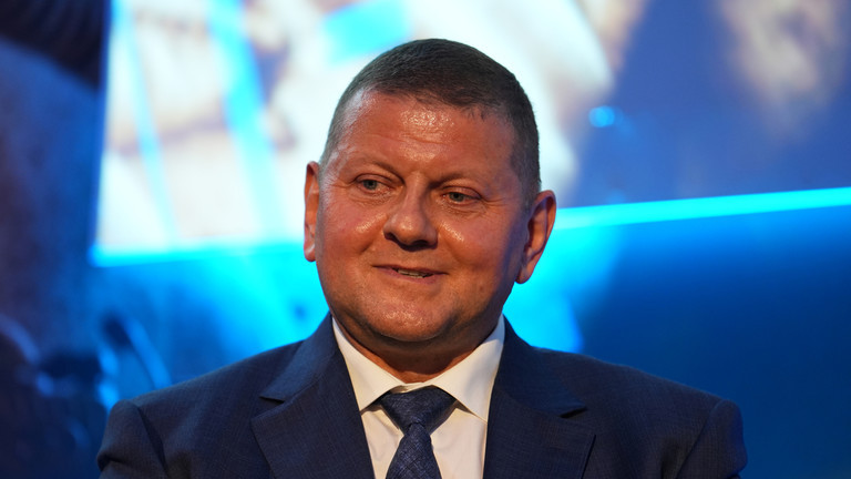 Cựu tổng tư lệnh các lực lượng vũ trang Ukraine Valery Zaluzhny. Ảnh: PA.