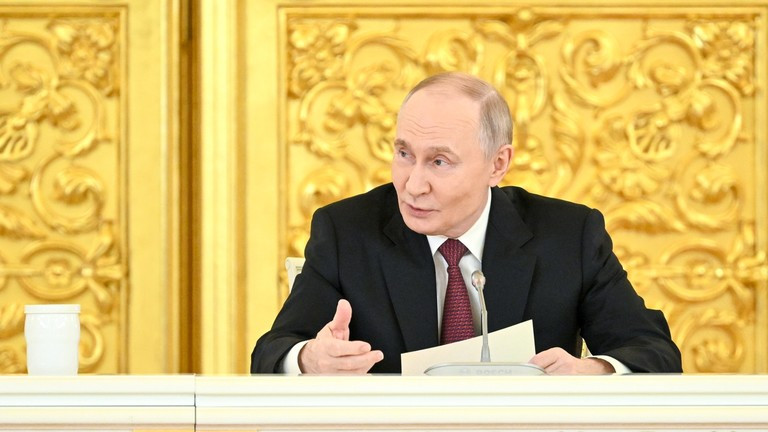 Tổng thống Nga Vladimir Putin. Ảnh: Getty.