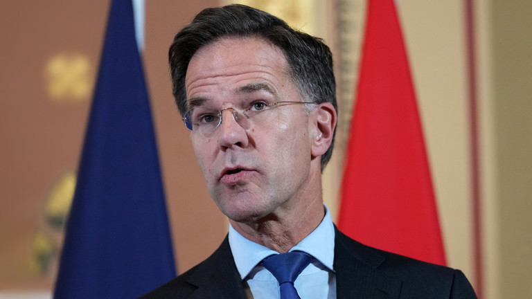Tổng thư ký NATO ông Mark Rutte. Ảnh: Getty.