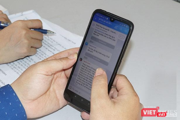 Ủy ban MTTQ huyện Thạch Hà lập các nhóm liên quan đến bầu cử trên Zalo.