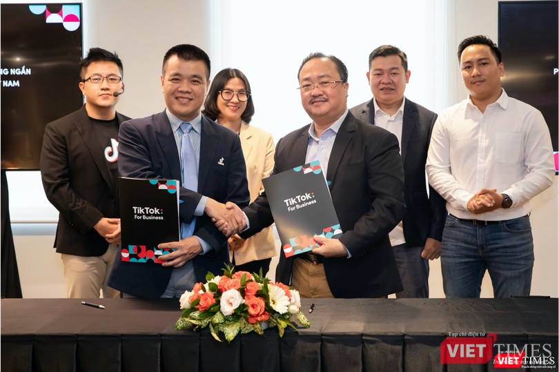 TikTok ký kết hợp tác chiến lược với Hiệp hội Thương mại Điện tử Việt Nam (VECOM).