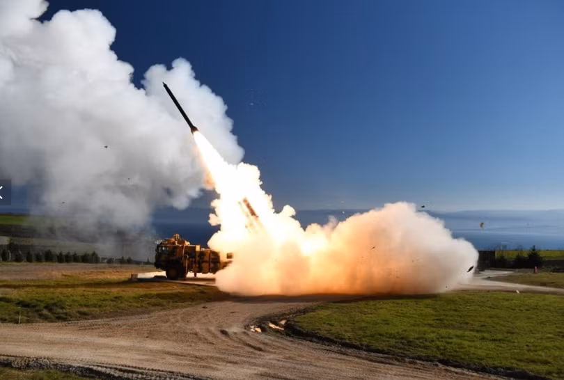 Quân đội Thổ Nhĩ Kỳ thử nghiệm một hệ thống phóng tên lửa ngày 20/3/2019 (Ảnh: Newsweek)