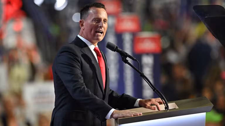 Cựu quyền giám đốc Tình báo Quốc gia Richard Grenell. Ảnh: Getty.