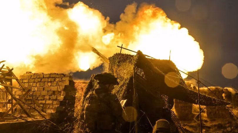 Truyền thông Nga cho hay binh sĩ Ukraine đã từ bỏ các vị trí ở Kurakhovo (Ảnh: Sputnik)