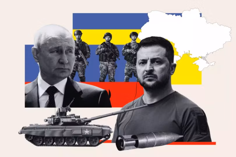 Quân đội Nga đang đạt nhiều bước tiến trên chiến trường miền Đông Ukraine (Ảnh: Newsweek)