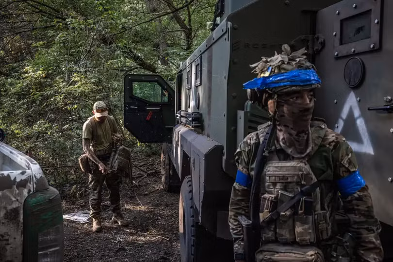 Financial Times cho hay lực lượng Ukraine đã tấn công quân đội Triều Tiên bằng tên lửa Storm Shadow ở Kursk vào tuần trước. Ảnh: Getty