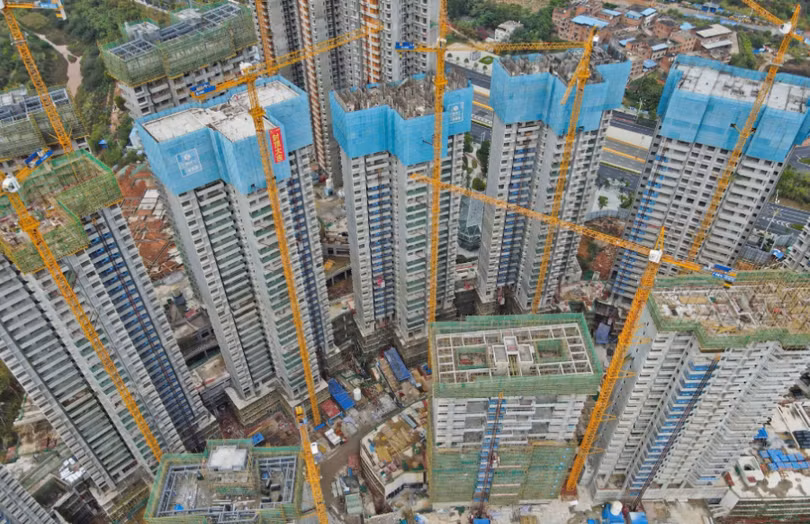 Thị trường bất động sản Trung Quốc đang hình thành xu thế mới, doanh nghiệp trung ương và nhà nước dần chiếm vai trò chủ đạo (Ảnh: Fangchan)