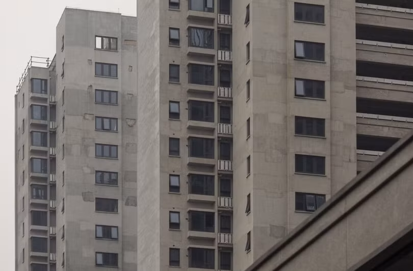 Giá nhà ở Trung Quốc giảm 0,58% trên thị trường thứ cấp, mức giảm lớn nhất kể từ tháng 10/2014 (Ảnh: Bloomberg)