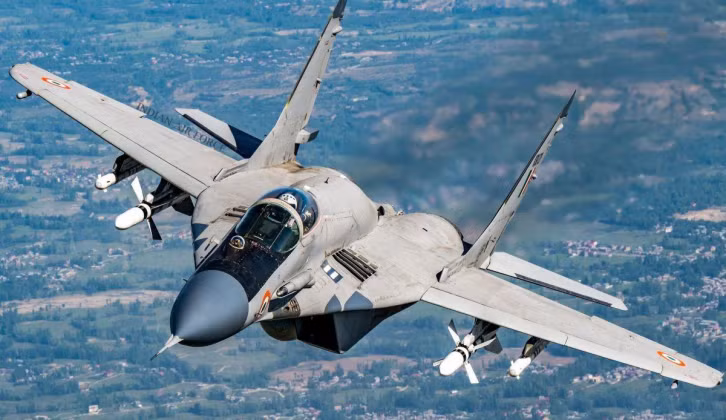 Máy bay chiến đấu MiG-29UPG của Nga. Ảnh: MW.