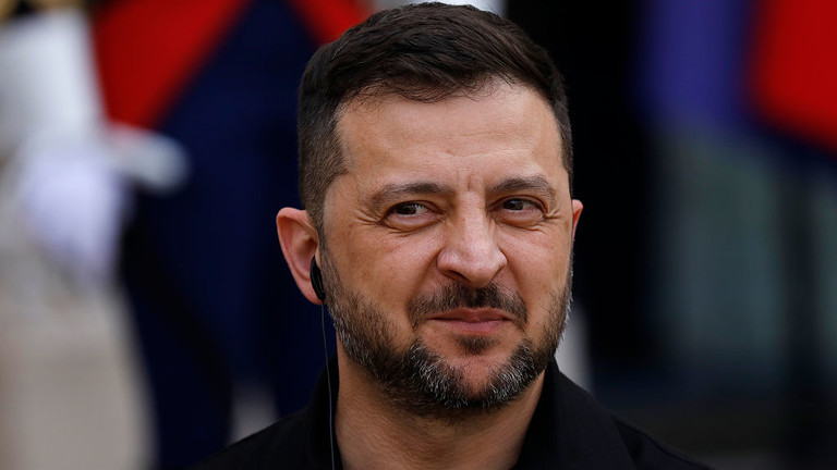 Tổng thống Ukraine Volodymyr Zelensky. Ảnh: Getty.