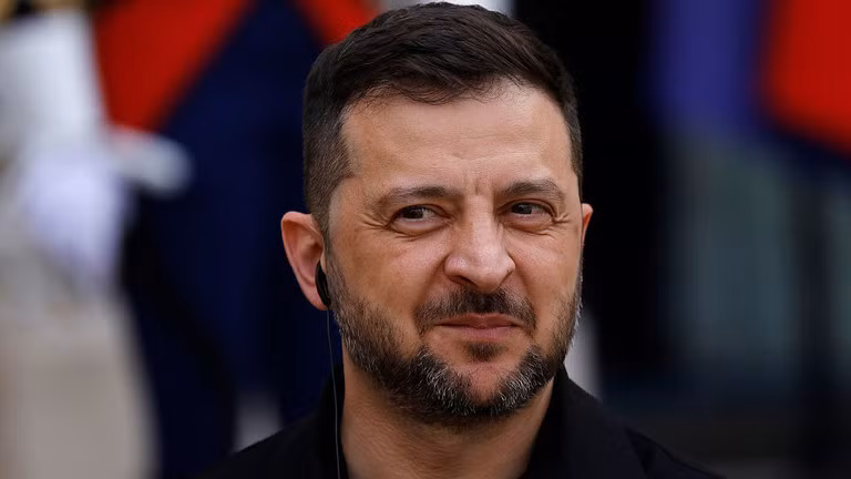 Tổng thống Ukraine Volodymyr Zelensky. Ảnh: Getty.