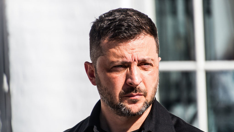 Tổng thống Ukraine Volodymyr Zelensky. Ảnh: Getty.