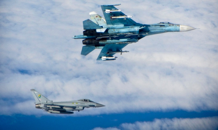 Su-27 của Nga triển khai tại Kaliningrad Chiến đấu cơ chiếm ưu thế trên không có áp đảo NATO 2.jpg