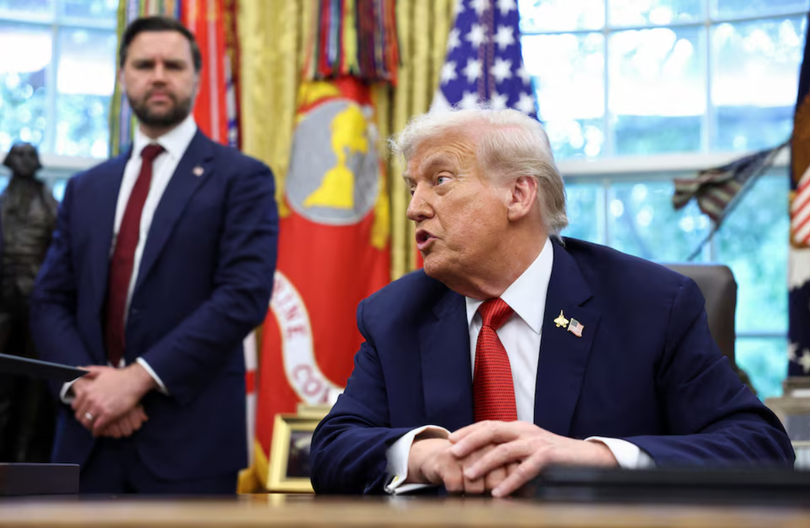 Tổng thống Mỹ Donald Trump phát biểu tại Nhà Trắng ở Washington, D.C., Mỹ ngày 25/9. Ảnh: Reuters.