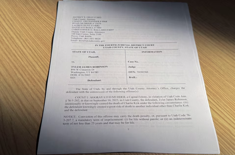 Án tử chờ đón nghi phạm ám sát Charlie Kirk – vụ án chính trị gây chia rẽ nước Mỹ 2.png