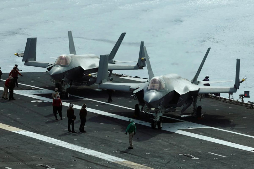 Máy bay F-35 đã liên tục cải thiện khả năng chiến đấu của mình thông qua các gói nâng cấp được đặt tên, nhưng đã có sự chậm trễ lớn đối với những gói gần đây nhất. Ảnh: Reuters.