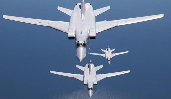 Các máy bay ném bom tầm xa Tu-22M của Nga. Ảnh: MW.