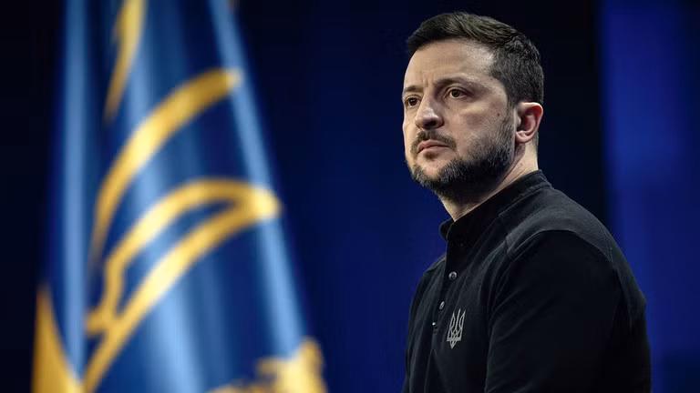 Tổng thống Ukraine Volodymyr Zelensky. Ảnh: Getty.