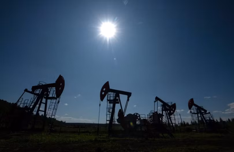 Các cơ sở bơm dầu được nhìn thấy ở Kazan, Nga, vào tháng 7. Ảnh: Getty.