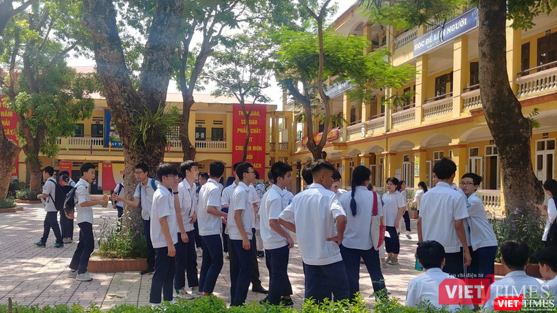 Học sinh lớp 12 sắp bước vào kỳ thi tốt nghiệp THPT 2021. Ảnh minh họa.