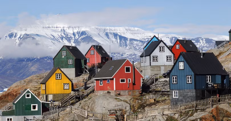 Greenland đã và đang bị nhiều quốc gia trên thế giới nhòm ngó do các lợi ích kinh tế và chiến lược (Ảnh: CNBC)