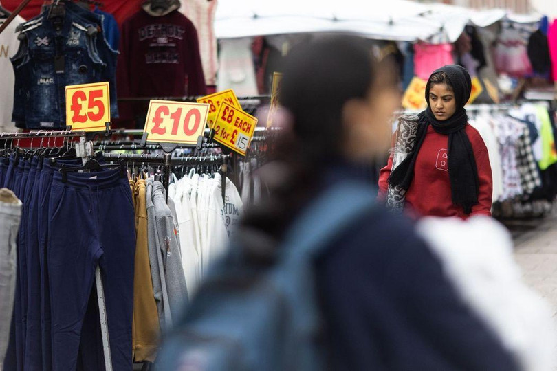 Ngân hàng trung ương Anh cho hay giá tiêu dùng có thể đạt đỉnh ở mức dưới 11% trong tháng 10 (Ảnh: Bloomberg) Ngân hàng trung ương Anh cho hay giá tiêu dùng có thể đạt đỉnh ở mức dưới 11% trong tháng 10 (Ảnh: Bloomberg)