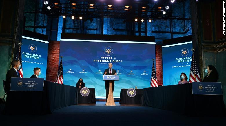 Ông Joe Biden sẽ nhận phải pha đón tiếp lạnh nhạt từ ông Trump (Ảnh: CNN)