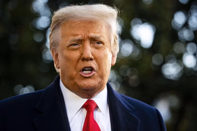 Ông Trump đưa ra phát ngôn đầu tiên kể từ khi rời Nhà Trắng (Ảnh: NYPost)