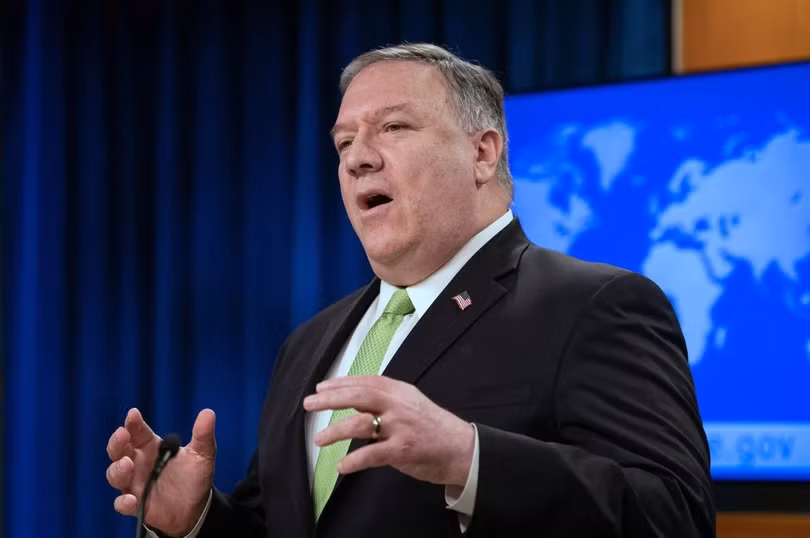 Ngoại trưởng Mỹ Mike Pompeo nói rằng Hong Kong không còn duy trì quyền tự trị trước Trung Quốc (Ảnh: AP)