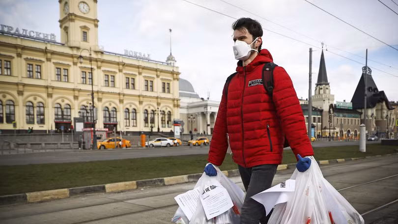 Nga trở thành vùng dịch lớn thứ 5 thế giới sau khi ghi nhận số ca nhiễm mới COVID-19 trong ngày cao kỷ lục (Ảnh: VOX)