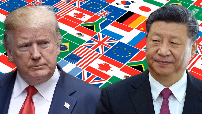 Cuộc gặp Trump-Tập bên lề Hội nghị thượng đỉnh G20 ở Osaka, Nhật Bản thu hút mọi ánh nhìn (Ảnh: Nikkei)