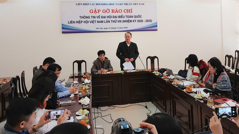 Họp báo trước thềm Đại hội đại biểu toàn quốc Liên hiệp các Hội Khoa học và Kỹ thuật Việt Nam lần thứ VIII, nhiệm kỳ 2020-2025.