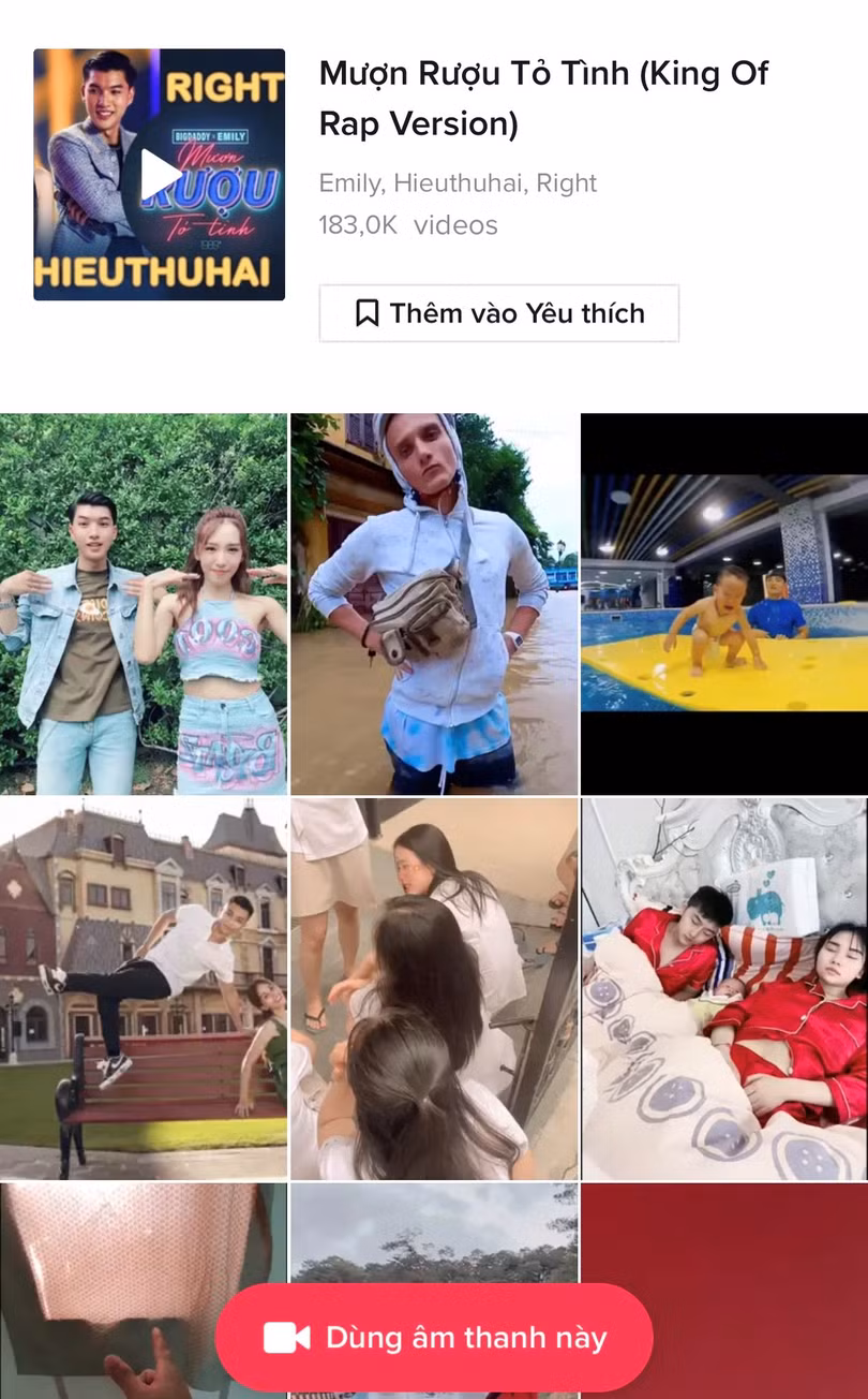 Trào lưu "Lấy cây dù"