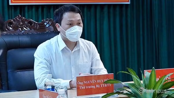 Thứ trưởng Bộ TT&TT Nguyễn Huy Dũng - Trưởng Ban Ban Điều hành triển khai Đề án đào tạo và phát triển nguồn nhân lực nguồn nhân lực An toàn thông tin. Ảnh: mic.gov.vn.