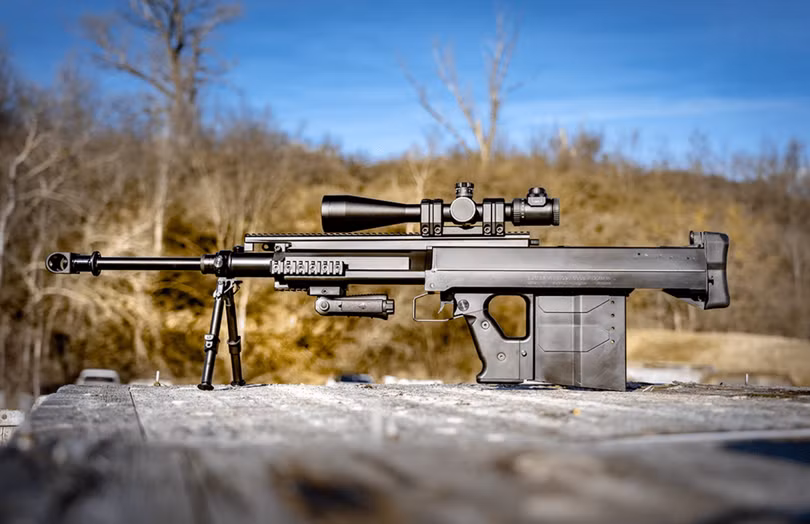 Mẫu súng trường bán tự động Gepard GM6 do Hungaria chế tạo,sản xuất (Ảnh: Gepard)