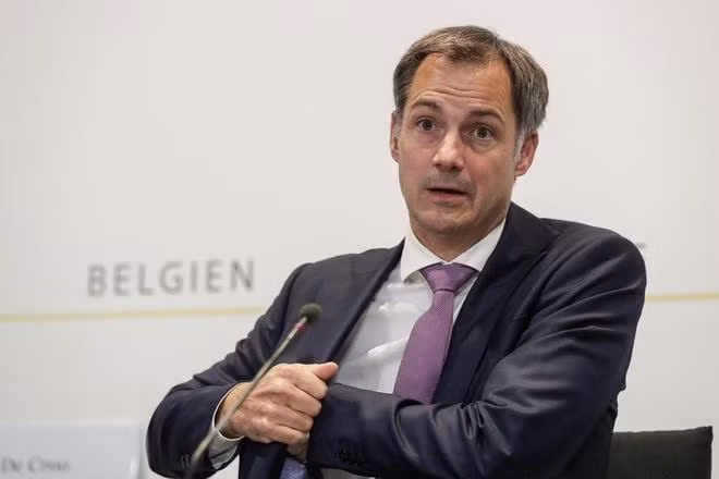 Thủ tướng Bỉ Alexander De Croo (Ảnh: EPA). Thủ tướng Bỉ Alexander De Croo (Ảnh: EPA).