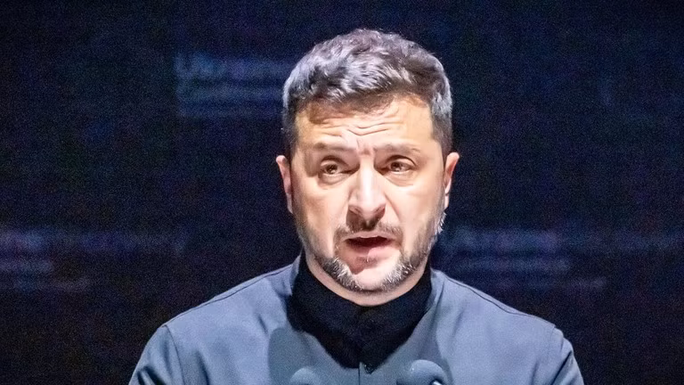 Tổng thống Ukraine Volodymyr Zelensky. Ảnh: Getty.