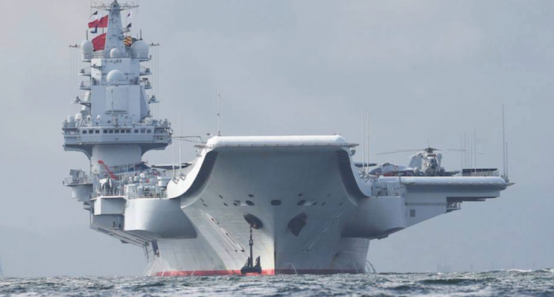 Tàu sân bay Sơn Đông của quân đội Trung Quốc. Ảnh: MW.