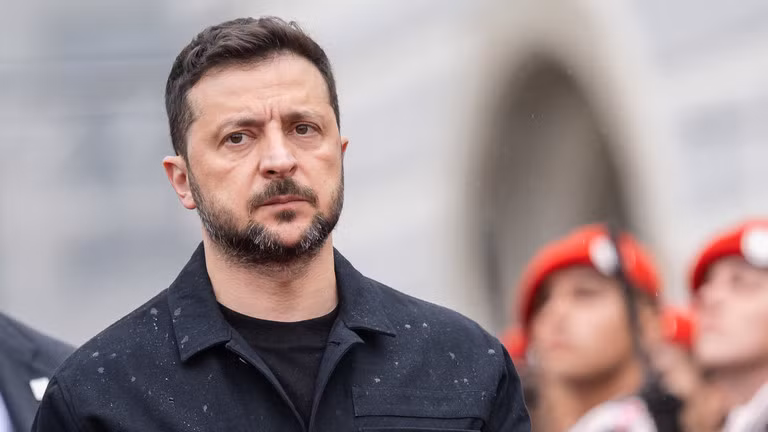 Tổng thống Ukraine Volodymyr Zelensky. Ảnh: Getty.