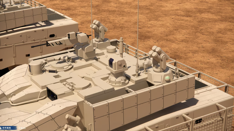 Trung Quốc sắp trình diễn xe tăng khắc tinh UAV, tham vọng áp đảo chiến trường tương lai 2.png