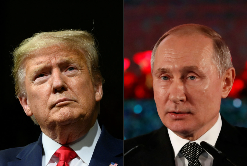 Cuộc gặp thượng đỉnh giữa ông Donald Trump và ông Vladimir Putin sẽ gây tác động lớn tới chiến sự Ukraine. Ảnh: AFP.