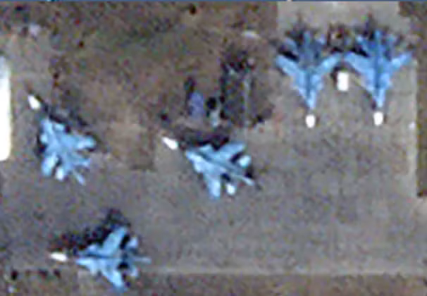 Đòn UAV của Ukraine gây thiệt hại cho Nga Su-30SM bị phá hủy tại căn cứ ở Crimea 4.png