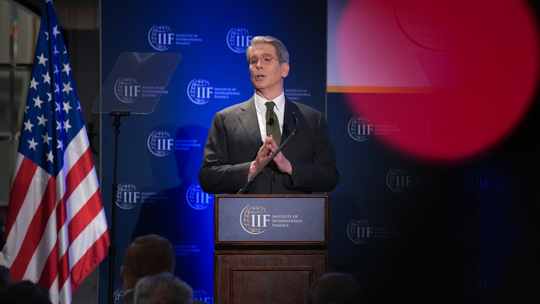 Bộ trưởng Tài chính Scott Bessent. Ảnh: Getty.